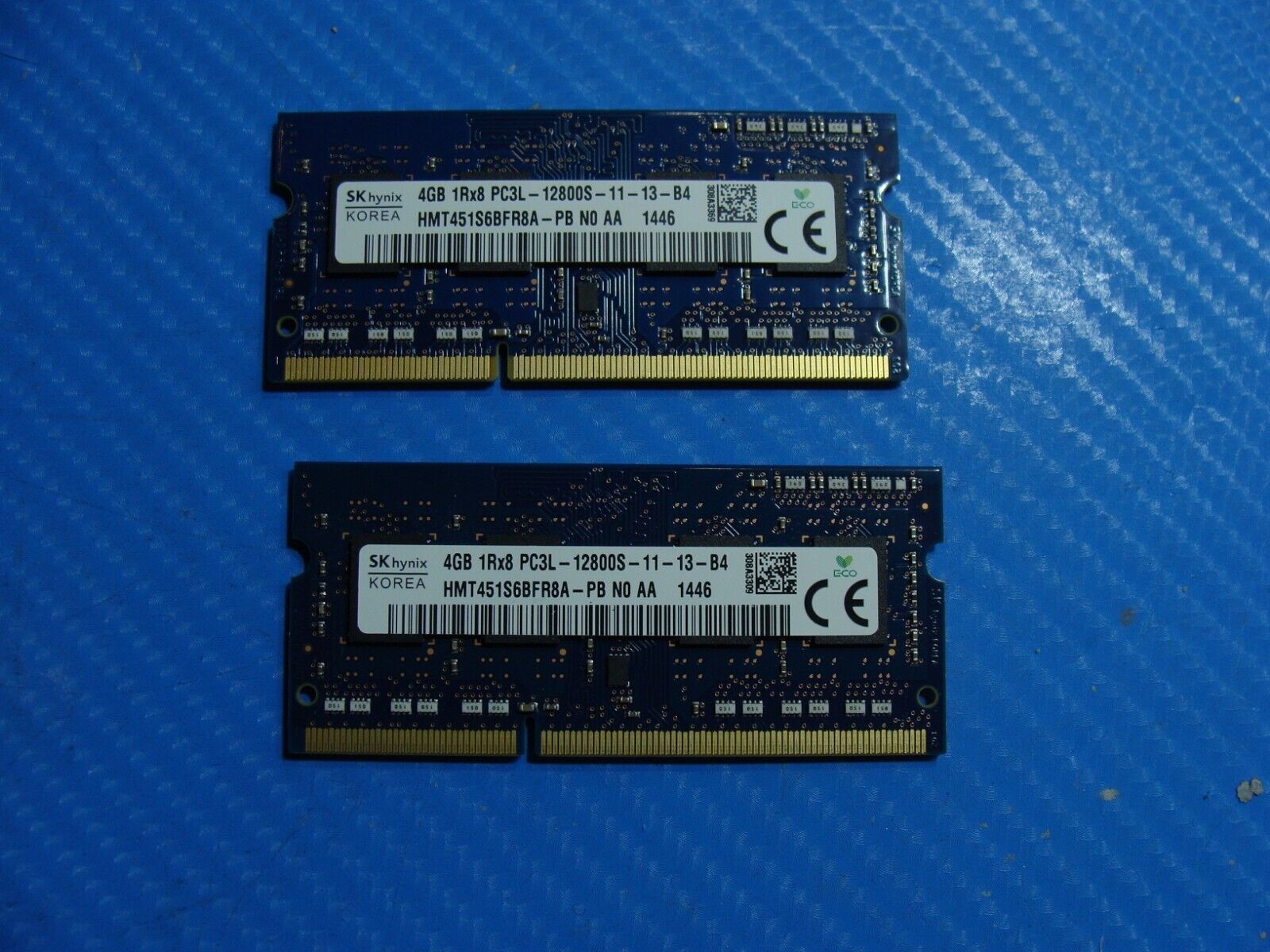 Dell 5548 So-Dimm SK Hynix 8Gb 2x4Gb 1Rx8 Memory PC3L-12800S HMT451S6BFR8A-PB