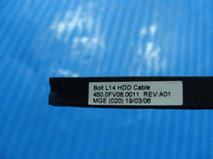 Dell Latitude 3400 14" Genuine Laptop HDD Hard Drive Connector w/Cable 6X9M9