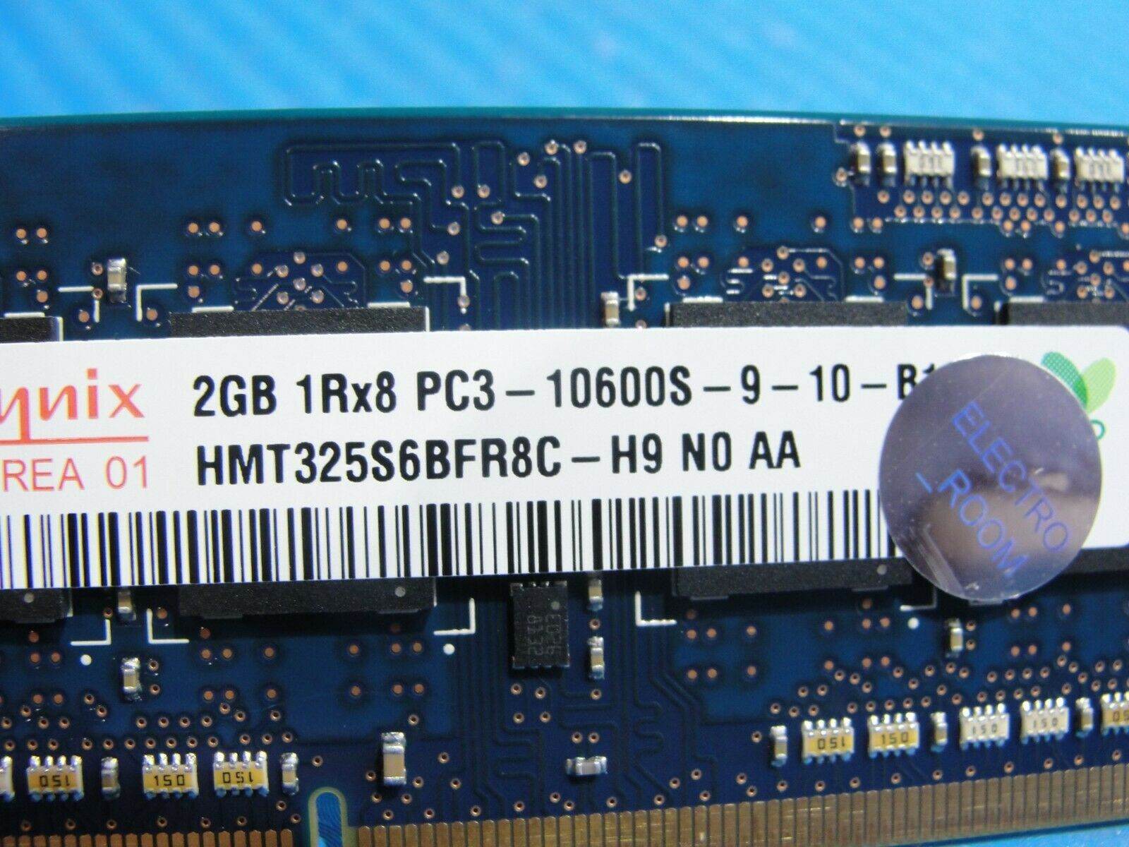 MacBook Pro A1286 2GB SO-DIMM Hynix Memory RAM PC3-10600S HMT325S6BFR8C-H9 - Tested Computer Laptop Parts