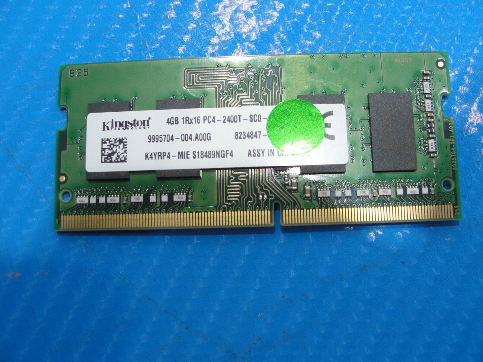 Dell 3390 Kingston 4GB 1Rx16 PC4-2400T Memory Ram SO-DIMM K4YRP4-MIE