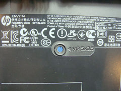 HP Envy 14-2136NR 14.5" Genuine Bottom Case 654163-001 6070B0522101