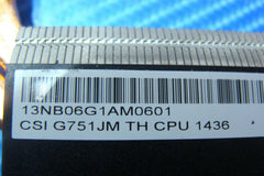 Asus ROG 17.3" G751JM-BHI7T25 OEM CPU Cooling Heatsink 13NB06G1AM0601 GLP* ASUS