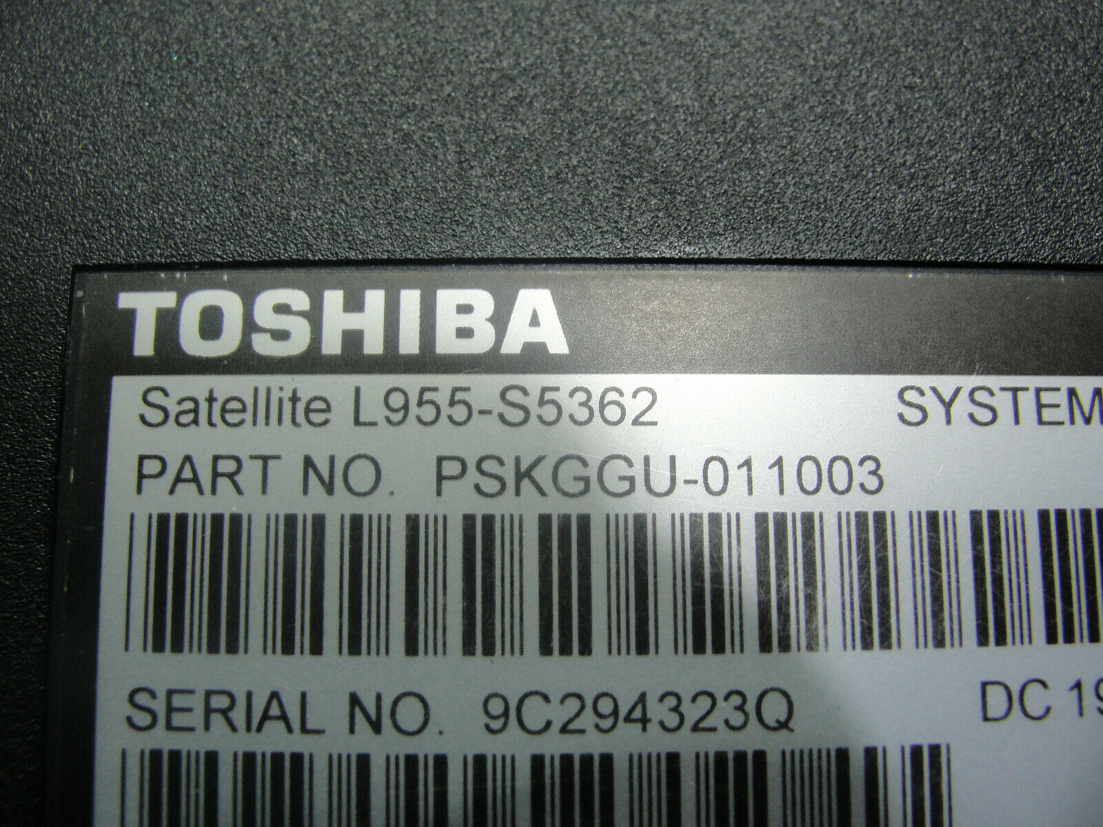 Toshiba Satellite L955-S5362 15.6