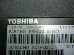 Toshiba Satellite L955-S5362 15.6" Genuine Bottom Case w/ Cover Door V000300270 - Laptop Parts - Buy Authentic Computer Parts - Top Seller Ebay