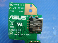 Asus EeeBook E402SA-UB03-BL 14" Genuine Laptop USB Audio Port Board ASUS