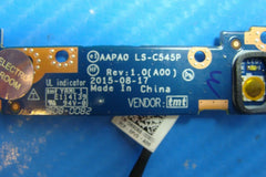 Dell Precision 7520 15.6" Genuine Power Button Board w/Cable LS-C545P 890r6 
