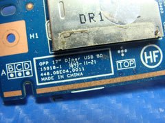 HP 17-x063nr 17.3" Genuine Laptop USB Board w/ Cable 448.08E04.0011 HP