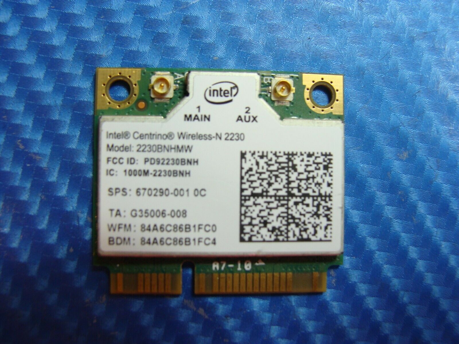 MSI 15.6" GT60 Genuine Laptop WiFi Wireless Card 2230BNHMW 670290-001 GLP* - Laptop Parts - Buy Authentic Computer Parts - Top Seller Ebay