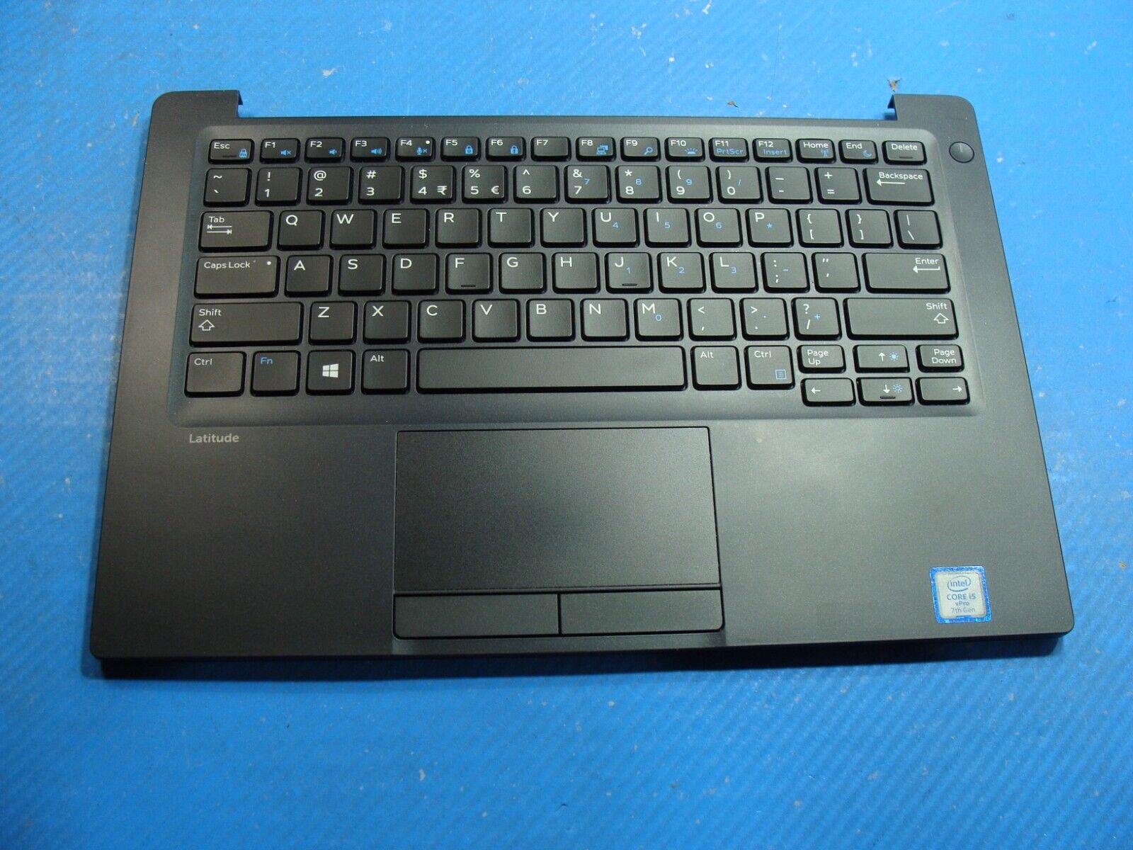 Dell Latitude 7280 12.5 Genuine Palmrest w/Touchpad Keyboard HRGDG AM1S5000500