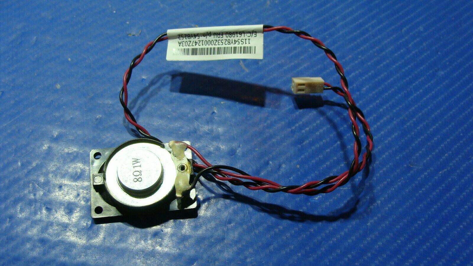 Lenovo Thinkcentre M73 Genuine Desktop Speaker w/Cable 54Y8252 ER* - Tested Computer Laptop Parts