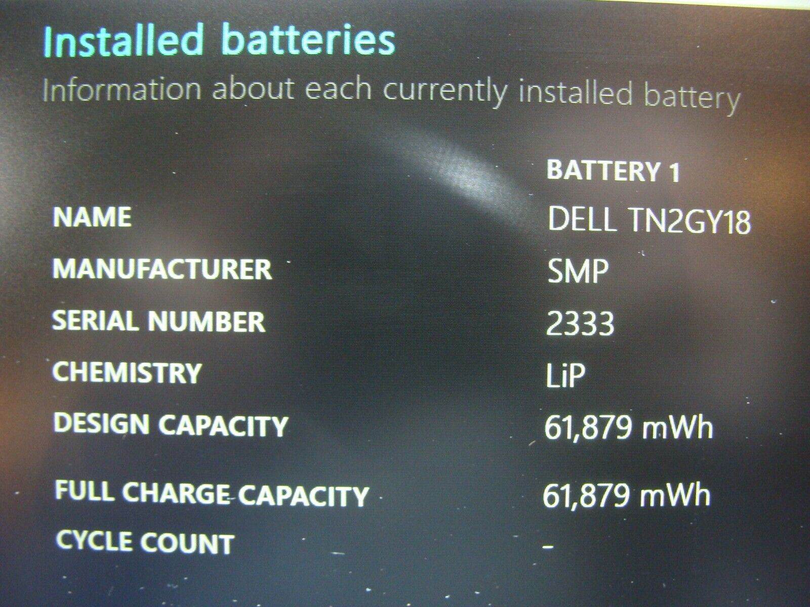 Dell Latitude 7320 i5-1145G7 2.60GHz 8GB 256GB 100% BATTERY Warranty AUG 2025 - Tested Computer Laptop Parts