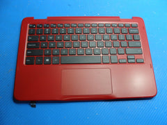 Dell Inspiron 3185 11.6" Genuine Palmrest w/Touchpad Keyboard Red PNWGK Grade A