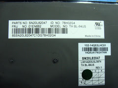 Lenovo ThinkPad T470s 14 Genuine US Backlit Keyboard Black 01EN682 SN20L82047