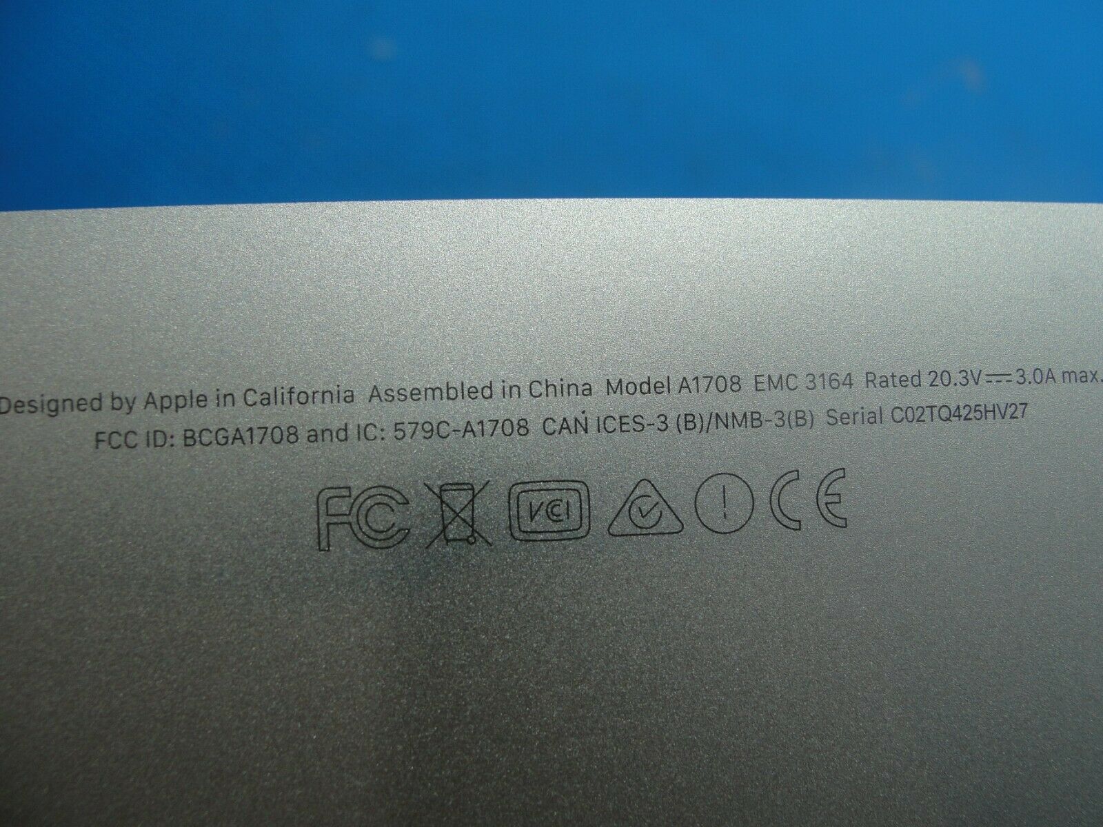 MacBook Pro A1708 13