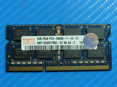 MacBook Pro A1278 SO-DIMM Hynix 2GB Memory PC3-8500S-7-10-F2 HMT125S6TFR8C-G7 - Tested Computer Laptop Parts