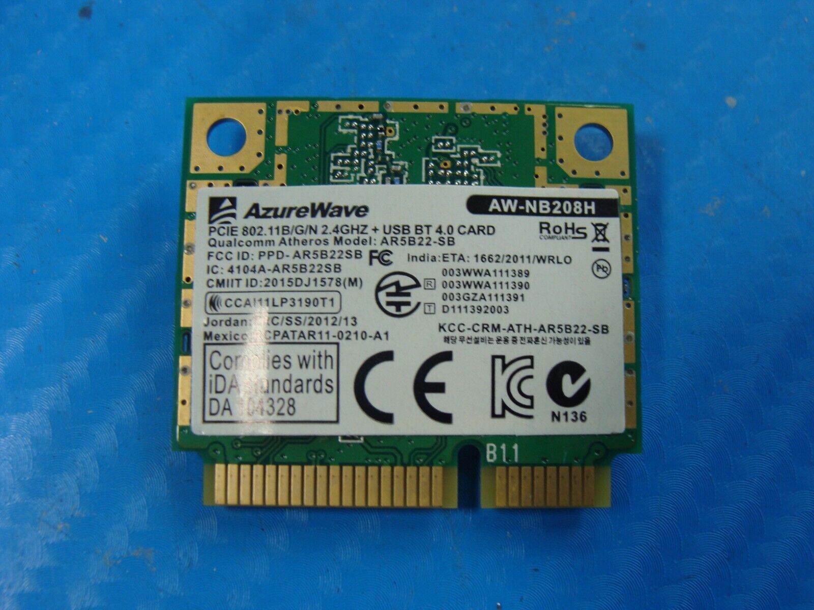 Asus Transformer Book Flip TP500LA-WH31T Wireless WiFi Card AW-NB208H AR5B22-SB - Tested Computer Laptop Parts