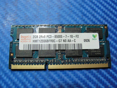MacBook Pro A1286 Laptop Hynix 2GB Memory PC3-8500S-7-10-F2 HMT125S6BFR8C-G7 - Tested Computer Laptop Parts