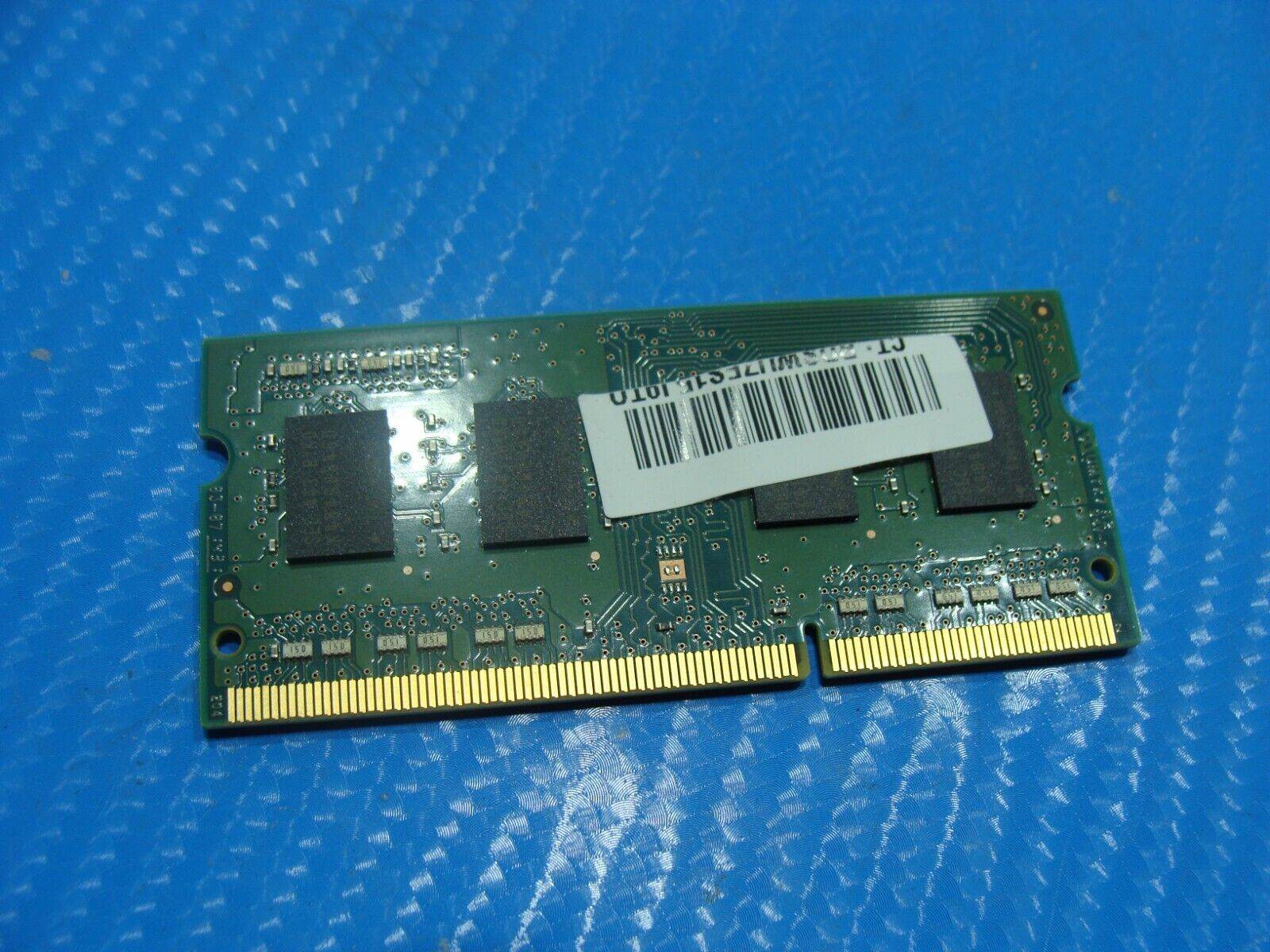 HP 15-u011dx Samsung 4GB 1Rx8 PC3L-12800S SO-DIMM Memory RAM M471B5173DB0-YK0 - Tested Computer Laptop Parts