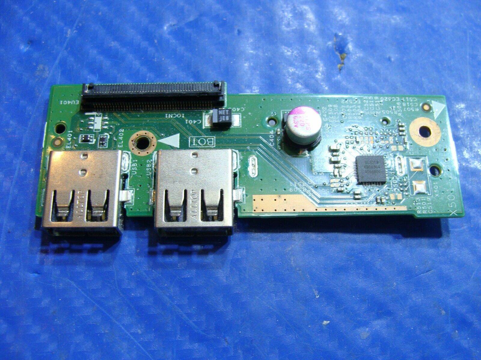 Lenovo Flex 2-15 20405 15.6” OEM USB Card Reader Board 448.00Z01.0011 ER* - Tested Computer Laptop Parts