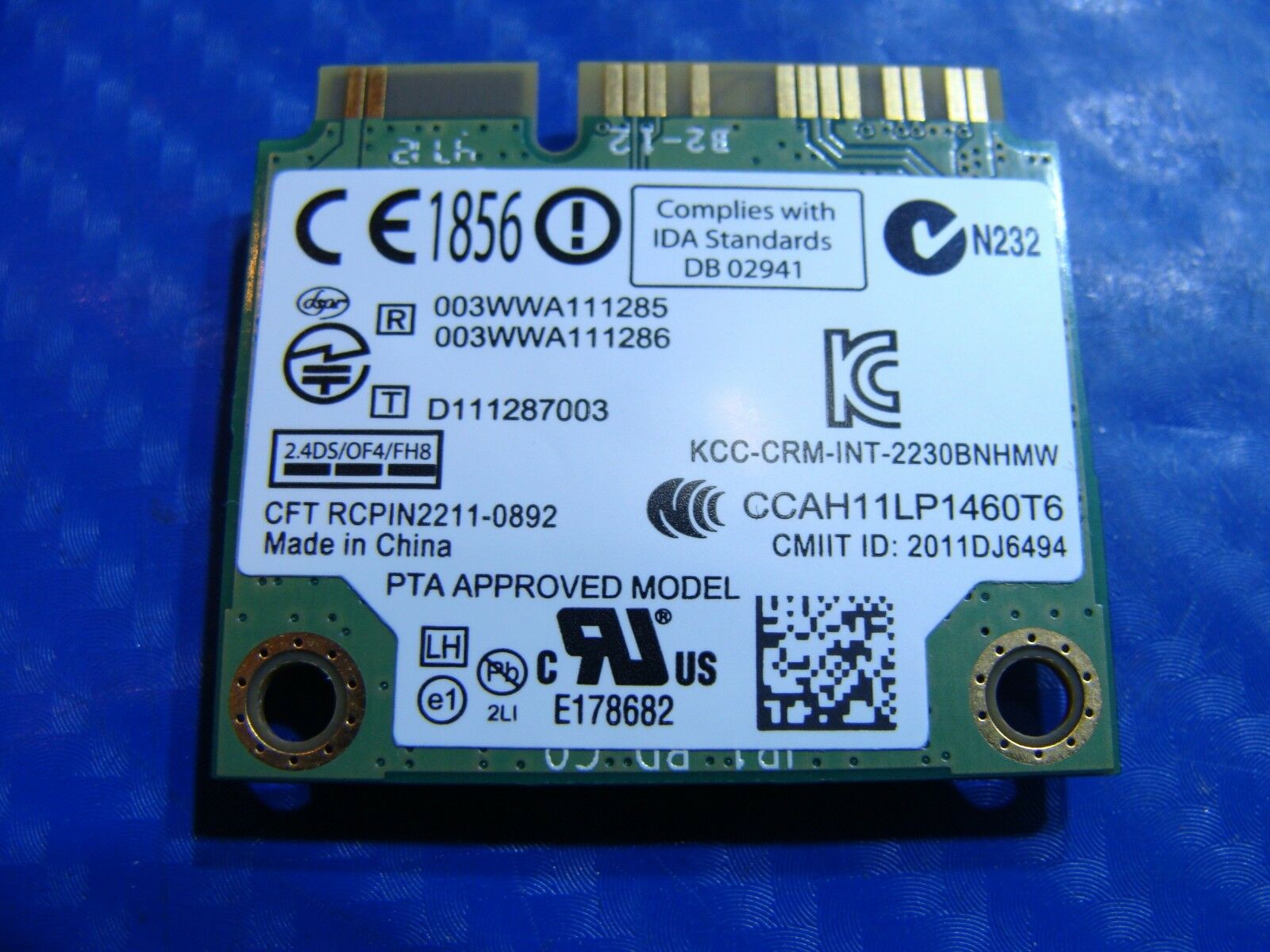 Dell Inspiron 7520 P25F 15.6” Genuine Wireless WiFi Card 2230BNHMW 5DVH7 ER* - Laptop Parts - Buy Authentic Computer Parts - Top Seller Ebay