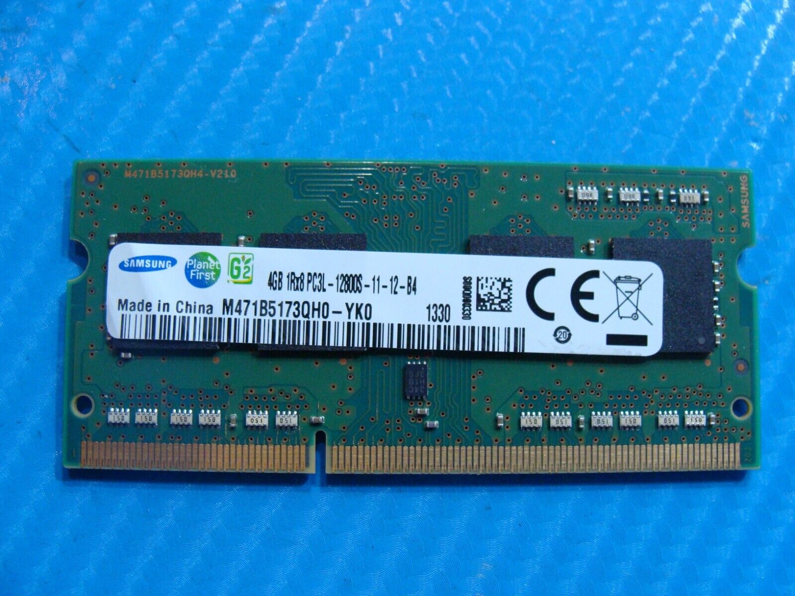 Sony SVF14N11CXB So-Dimm Samsung 4Gb Memory Ram PC3L-12800S M471B5173QH0-YK0