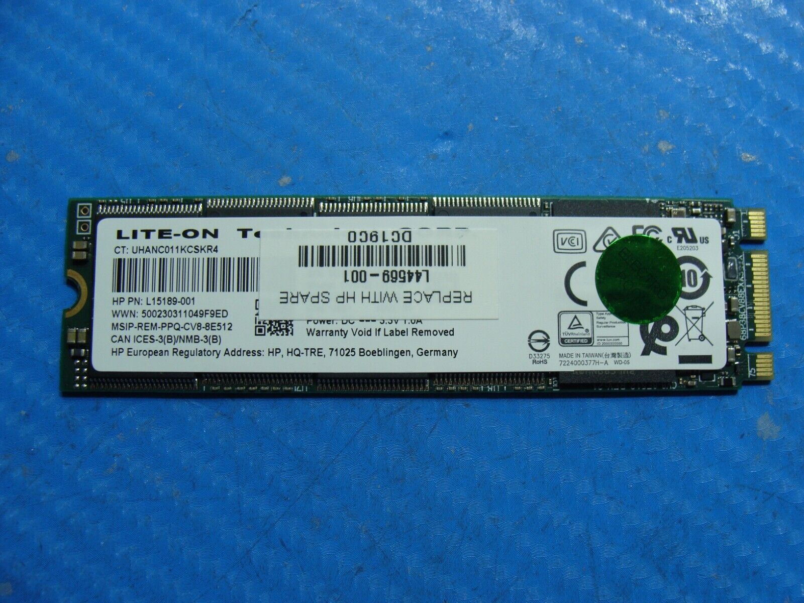 HP 440 G6 Lite-On 128GB SATA M.2 SSD Solid State Drive CV8-8E128-HP L15189-001