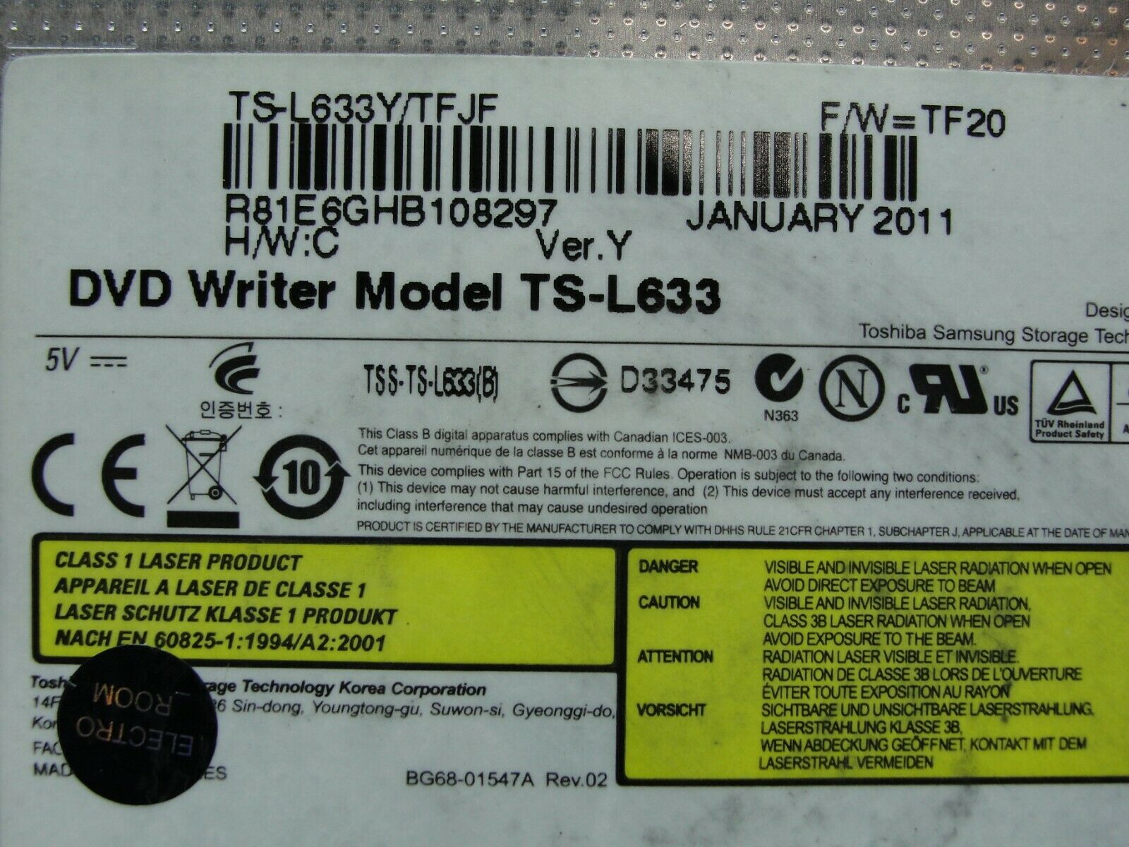 Toshiba Satellite M640 14