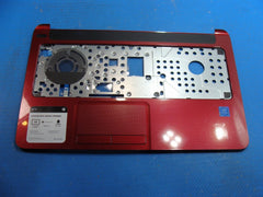 HP 15-f272wm 15.6 Palmrest w/Touchpad Red 34U96TP403