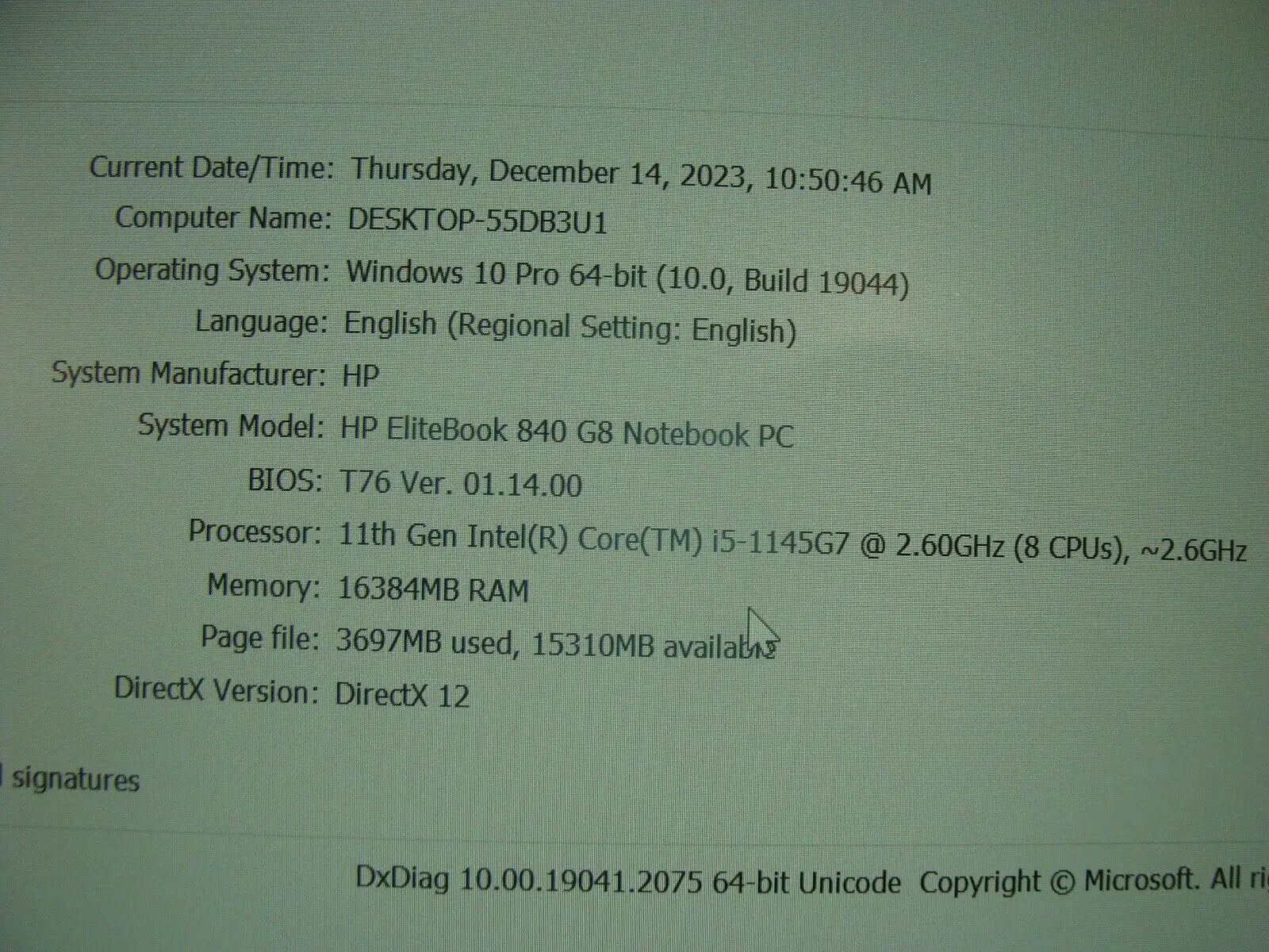 Grade A HP EliteBook 840 G8 14