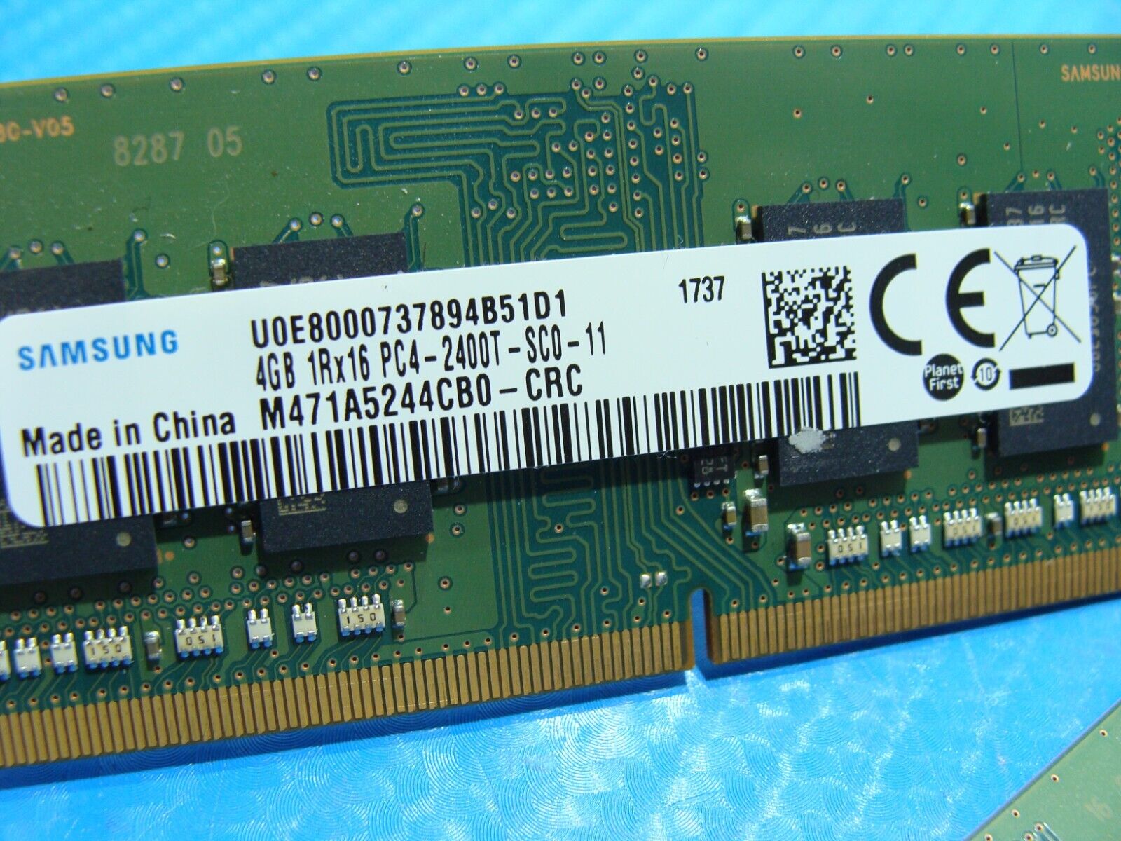 Dell 15 5565 Samsung 8GB 2x4GB PC4-2400T Memory RAM SO-DIMM M471A5244CB0-CRC