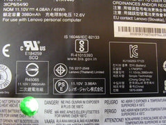 Lenovo Thinkpad E480 14" Genuine Battery 11.1V 45Wh 3980mAh L17M3P51 01AV446