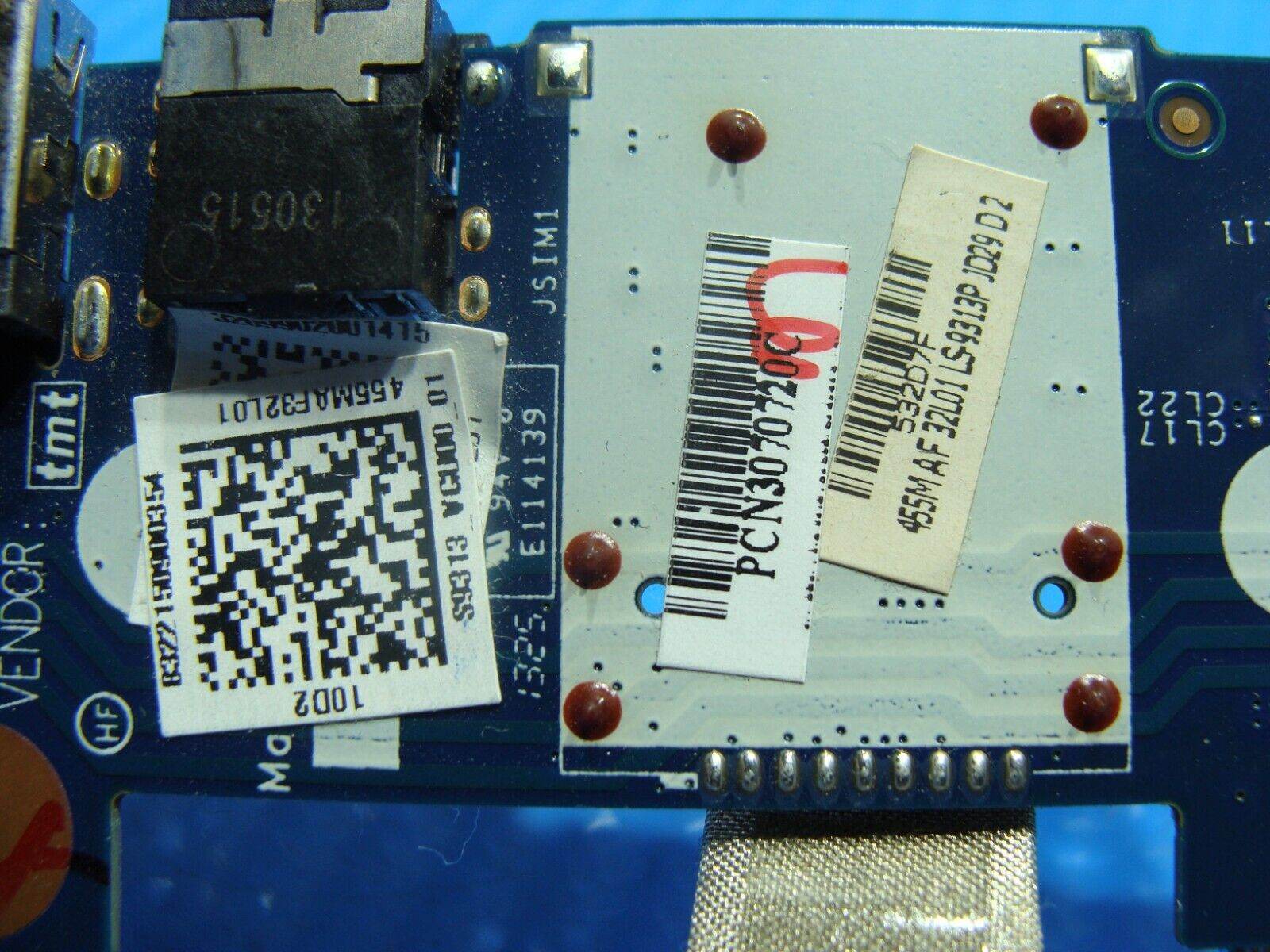 HP Envy Beats 15.6” m6-k015dx Genuine Audio Jack USB Port Board w/Cable LS-9313P - Tested Computer Laptop Parts