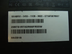 Lenovo ThinkPad X1 Carbon 3rd Gen 14" Genuine Bottom Case Base Cover 00HN987