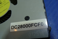 Dell Alienware 15 R2 15.6" Genuine Laptop CPU Cooling Fan 9F65X DC28000FCF0 Dell