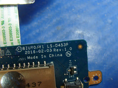 Lenovo Ideapad Flex 4-1580 80VE 15.6" OEM Audio USB Card Reader Board LS-D453P Lenovo