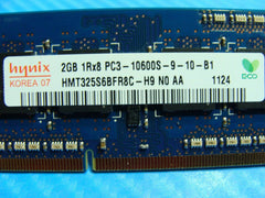 MacBook A1278 Hynix 2GB Memory RAM PC3-10600S SO-DIMM HMT325S6BFR8C-H9 661-5860 - Tested Computer Laptop Parts