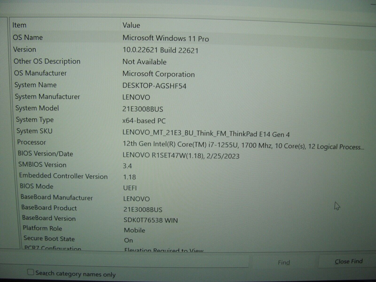 Crispy Warranty Lenovo ThinkPad E14 Gen 4 Intel i7-1255U 1.7GHz 16GB RAM 512 SSD