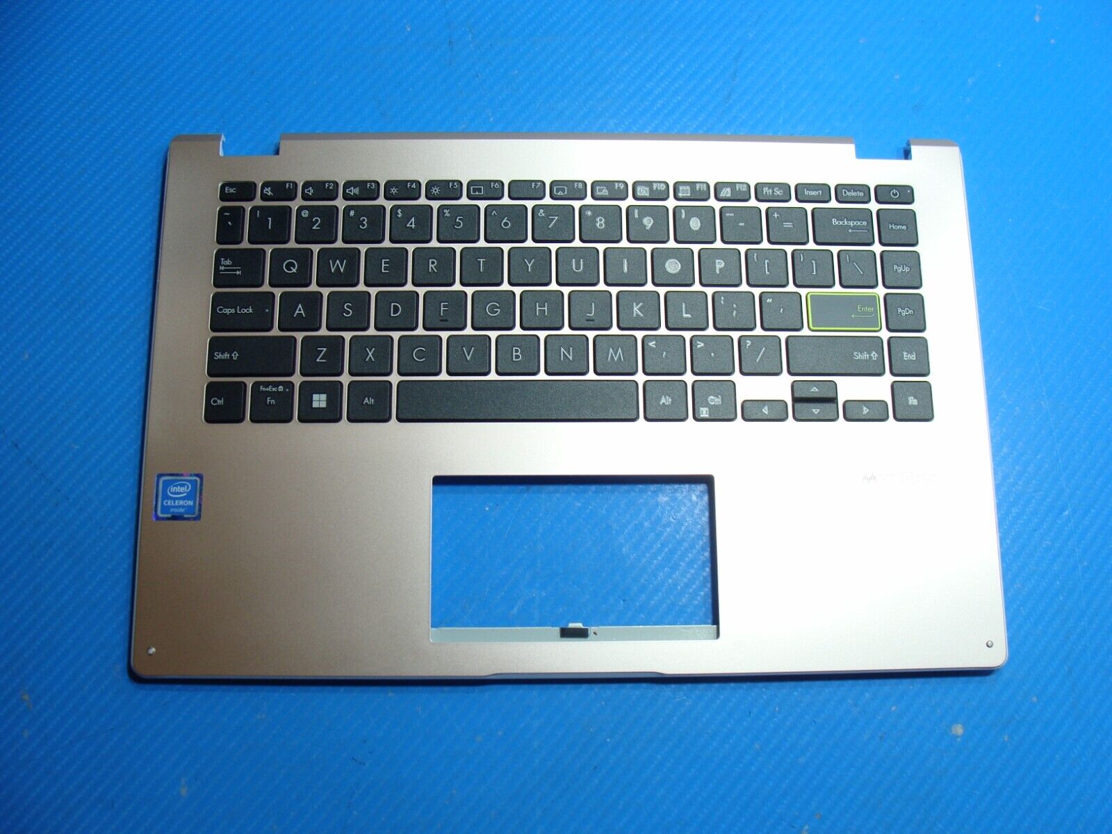 Asus 14” E410MA-TB.CL464P OEM Palmrest w/Keyboard 3BBKWTAJN70 Silver Grade A