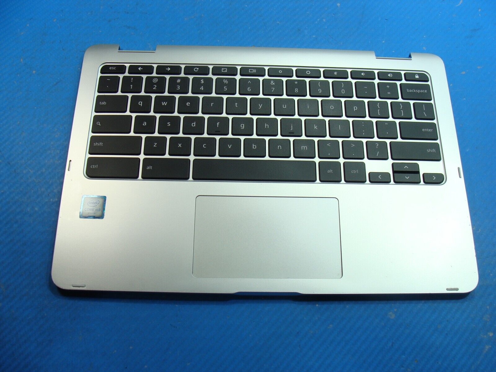 Asus Chromebook 12.5” C302C OEM Laptop Palmrest w/TouchPad Keyboard Speakers