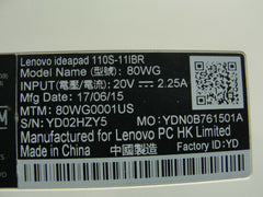 Lenovo IdeaPad 110S-11IBR 11.6" Genuine Laptop Bottom Case Base Cover 5CB0M53589 - Laptop Parts - Buy Authentic Computer Parts - Top Seller Ebay