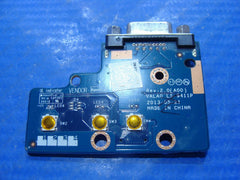 Dell Latitude 15.6" E6540 Genuine Laptop VGA Port Board LS-9411P GLP* Dell