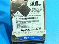 MSI Dominator GT60 MS-16F4 WD Blue 750GB SATA 2.5" HDD Hard Drive WD7500BPVX - Laptop Parts - Buy Authentic Computer Parts - Top Seller Ebay
