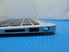 MacBook Air A1466 13" 2015 MJVE2LL Top Case w/Keyboard Trackpad Silver 661-7480