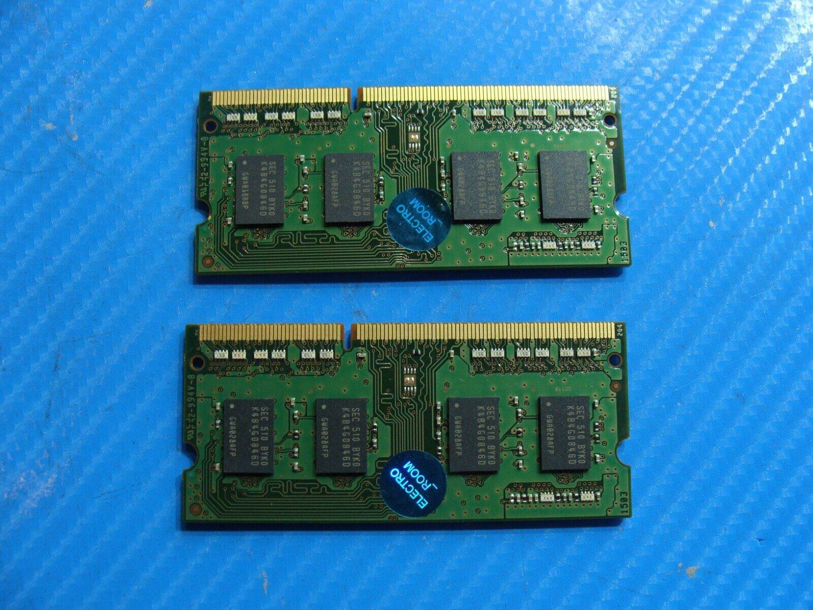 Toshiba E45DW-C Samsung 8GB 2x4GB PC3L-12800S Memory SO-DIMMM M471B5173DB0-YK0 - Tested Computer Laptop Parts