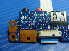 Sony VAIO 14" SVE14AJ16L OEM Audio USB Board w/ Cable 1P-1127500-8010 GLP* Sony