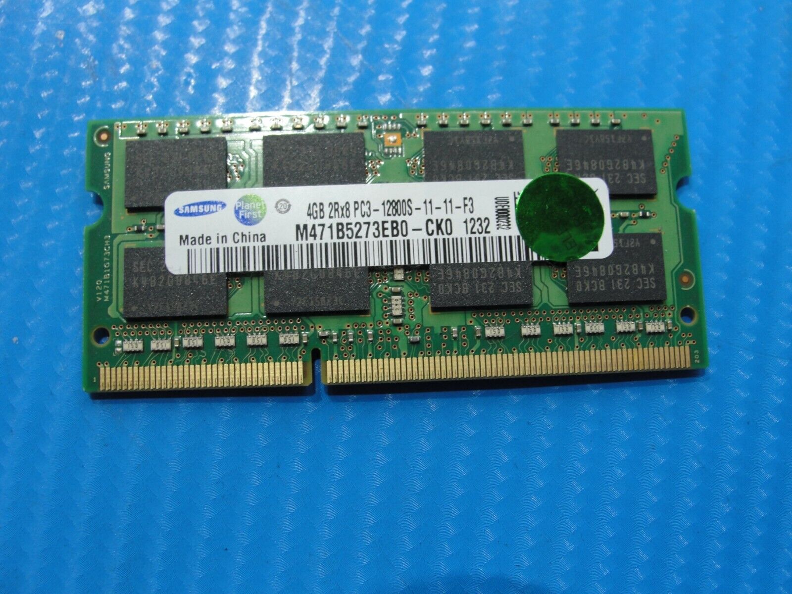 Dell Inspiron 3520 Samsung 4Gb Memory RAM PC3-12800S SO-DIMM M471B5273EB0-CK0