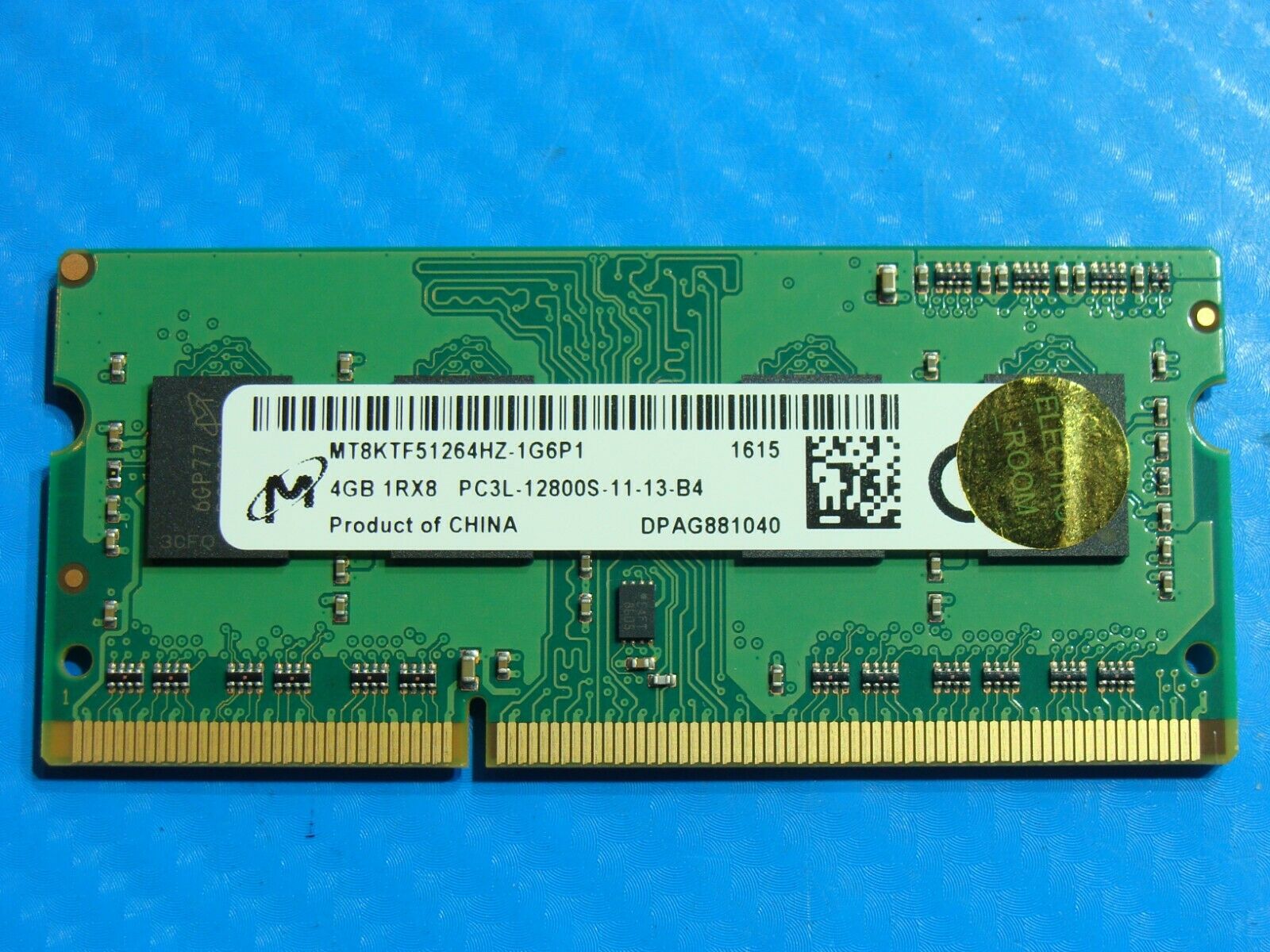 Dell Latitude 15.6" 3560 Micron SO-DIMM RAM Memory 4GB PC3L12900S - Laptop Parts - Buy Authentic Computer Parts - Top Seller Ebay