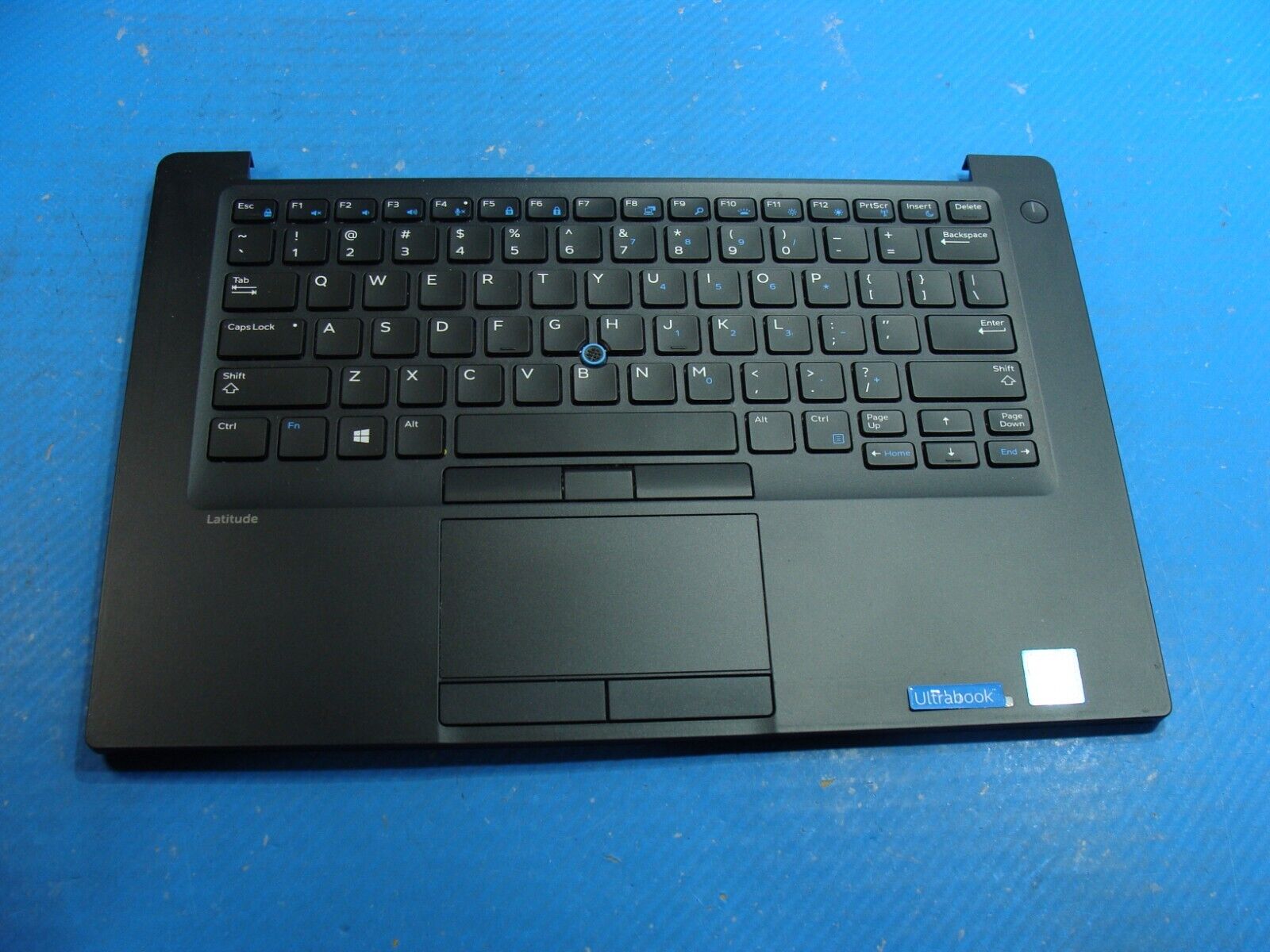 Dell Latitude 14 7480 Palmrest w/Touchpad Backlit Keyboard KYW46 AM1S1000500