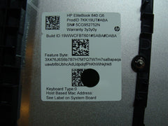 HP EliteBook 840 G6 14" Genuine Laptop Bottom Case Base Cover L62728-001