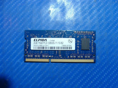 Apple A1278 Laptop 2GB 1Rx8 Memory RAM PC3-12800S-11-10-B2 EBJ20UF8BDU0-GN-F #1 - Tested Computer Laptop Parts